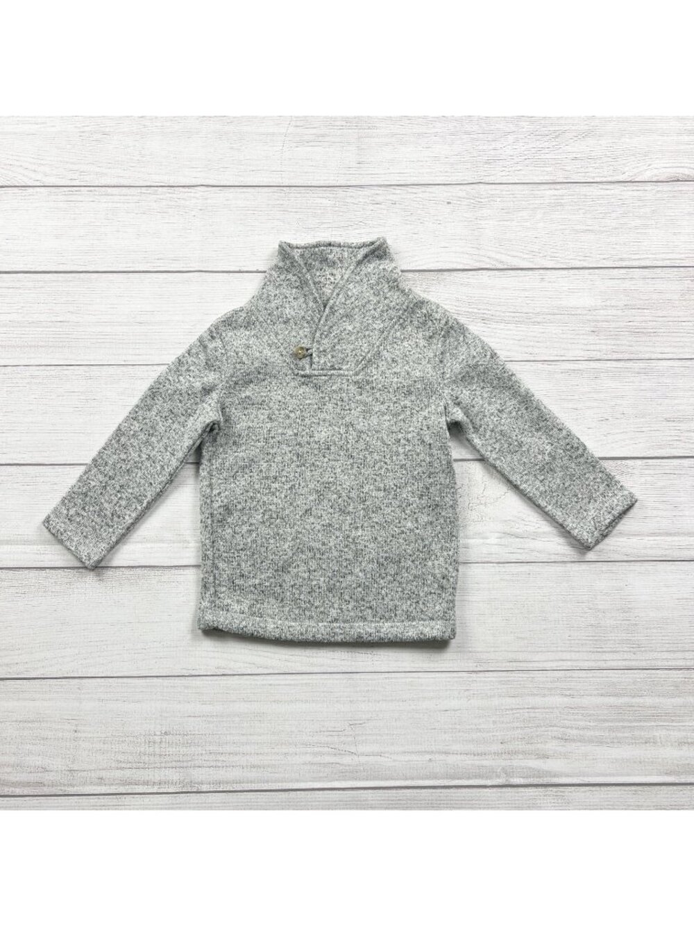 Jumping Beans Sweater Toddler Boys Shawl Collar Pullover Long Sleeve 2T